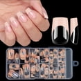 thumbnail image 1 of Uñas postizas, uñas postizas, regalos para mujeres, uñas postizas súper largas, uñas postizas 120 de uñas postizas súper largas con forma de pipa de agua, uñas pegadas para mujeres y niñas, puntas de, 1 of 4