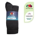 thumbnail image 1 of Calcetas Fruit Of The Loom para Hombre, Algodón Afelpado 5 Pares Multicolor Unitalla, 1 of 4