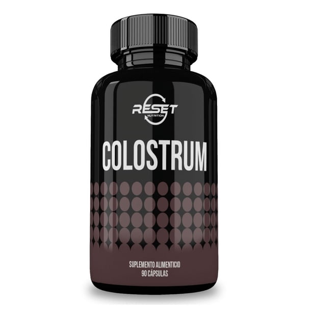 Reset Nutrition Colostrum | 500 Mg | 90 Servings | 90 Capsules | Hecho en USA RESET NUTRITION Colostrum