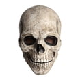 thumbnail image 3 of Máscara de  boca movible Cara completa Decorativo Creepy Headgear Scary Gris, 3 of 7