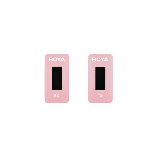 Micrófono Inalámbrico Boya BY-XM6-K1P Kit Ultra Compacto Rosa BOYA BOYA BY-XM6-K1P