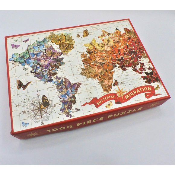 Puzzle Chronicle Books Wendy Gold Butterfly Migration, 1000 unidades
