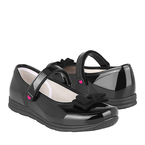 ZAPATOS ESCOLARES NIÑA NICK & WICK 5146 CHAROL NEGRO NICK AND WICK 5146
