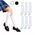 thumbnail image 2 of Calceta Escolar Blanca Lisa 6 Pares talla 13/18 años, 2 of 2