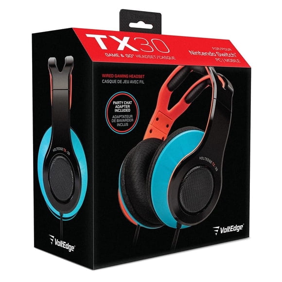 TX30 Audífonos Alámbricos VoltEdge para Switch