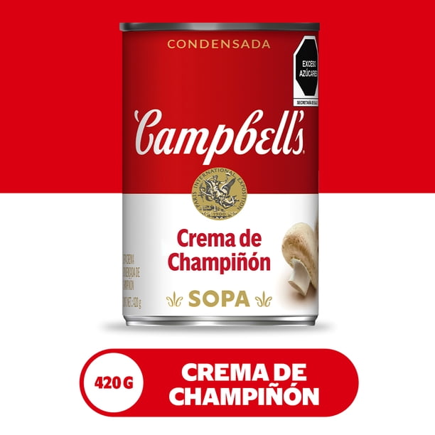 Imagen 2 de Crema Campbell's de champiñones 420 g