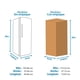 thumbnail image 4 of Refrigerador Mabe 10 Pies Top Mount con Despachador de Agua RMA250FYMRQ0 Silver, 4 of 4