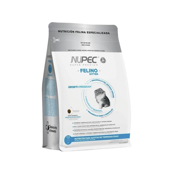 Croquetas Nupec Felino Kitten 3 Kg