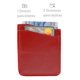 thumbnail image 2 of Tarjetero Vertical Unisex Piel Genuina Pull Up Compacto rojo, 2 of 6