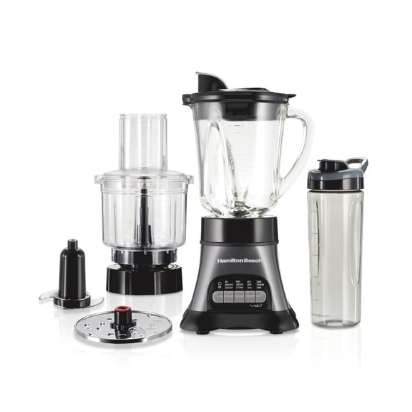 Licuadora Hamilton Beach 3 en 1 4 Velocidades 1.18 L 700 W Color Gris