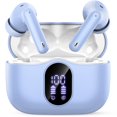 thumbnail image 1 of Audífonos Inalámbricos, Audífonos Bluetooth 5.4 Estéreo de Bajos, Audífonos con Micrófono con Cancelación de Ruido y Pantalla LED, 36H de Reproducción Audífonos Intrauditivos, Audífonos Deportivos Im, 1 of 7