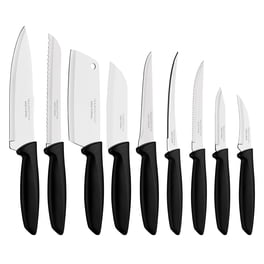 Cuchillos TRAMONTINA JGO 9 Plenus negro 9 piezas 23498-050