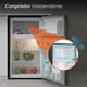 thumbnail image 5 of White Westinghouse  Refrigerador Frigobar 3 pies 85L  Modelo WWCR3085LHS  Congelador independiente y Dos Puertas  Puerta reversible y Luz interior  Condensador interno, 5 of 7