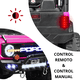 thumbnail image 2 of Montable Electrico Camioneta 4x4 para Niños Bluetooth Luces Led Control Remoto Batería 12v - Rosa, 2 of 8
