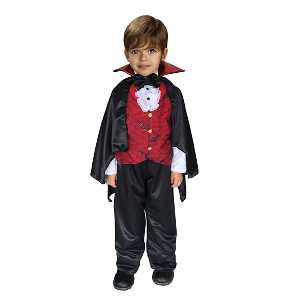 Disfraz de Conde Drácula Disfraces TuDi Vampiro Niños 4 Años para Bebé y Niños