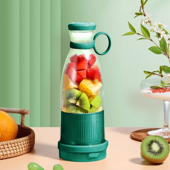 Vaso batidor portátil | Mini batidora recargable para batidos de frutas | Botella mezcladora inalámbrica USB-C para bebidas proteicas y papillas