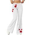 thumbnail image 3 of TaTaai Women's Loose Comfortable Flared Wide Leg Yoga Pants Fashion Casual Sports Fitness Trousers Soft Breathable All Match Daily Wear Gift, 3 of 7