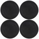 thumbnail image 2 of Frisbee de vuelo estable FlyBixBlack 4 Piezas Discos voladores Silicona Ø18 cm Negro., 2 of 2