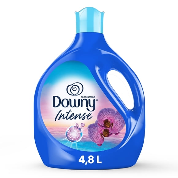 Suavizante de Telas Downy Intense Amanecer, Aroma con Notas Frescas Florales, 4.8 l