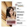 thumbnail image 3 of Tinte para cabello L'Oréal Excellence Sin Amoníaco 1u negro universal, 3 of 4