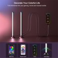 thumbnail image 5 of Barra de Luz LED de para Escritorio de 10 W, Control por Aplicación Inteligente con Bluetooth, Sincronización de Música por USB, Luz LED para Sala de Juegos y Computadoras, 5 of 5