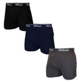 thumbnail image 3 of Bóxer Wilson para Hombre, Liso Multicolor 3 Piezas Talla M, 3 of 4