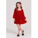 thumbnail image 1 of Vestido de niña con moño Roman Fashion /Kids 57901 (Rojo) rojo EG, 1 of 4