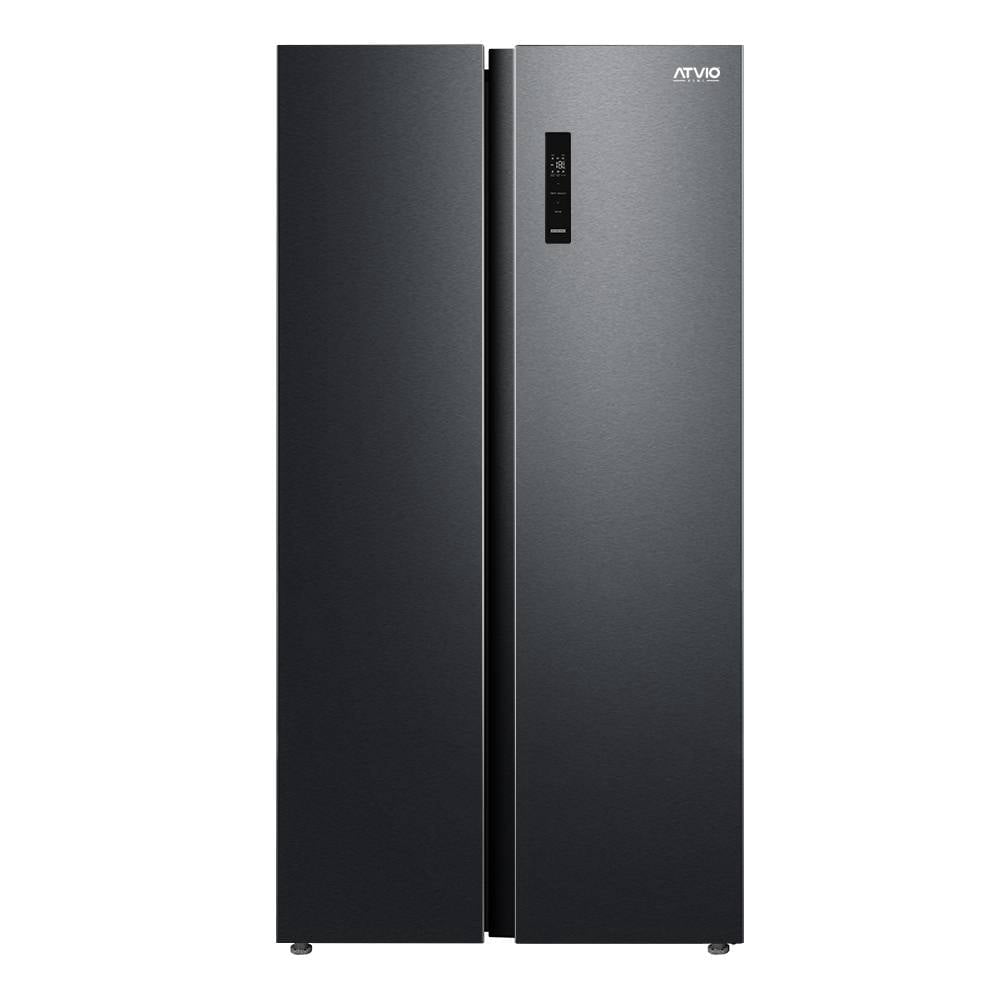 Refrigerador Atvio 19.6 Pies SBS AT-19SBSBWS Negro