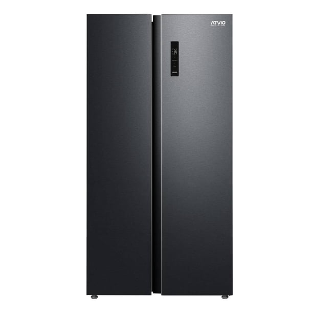 Refrigerador Atvio 19.6 Pies SBS AT-19SBSBWS Negro
