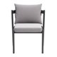 thumbnail image 2 of Silla de Comedor Exterior Kessa Muebles Horizon Gris 65 x 81 x 69 cm, 2 of 5