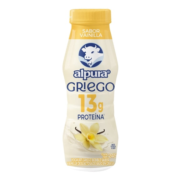 Yoghurt Bebible Alpura Griego Sabor Vainilla 245 g