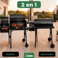thumbnail image 3 of Asador ahumador Jardimex Parrilla Carbon Portatil, 3 of 6