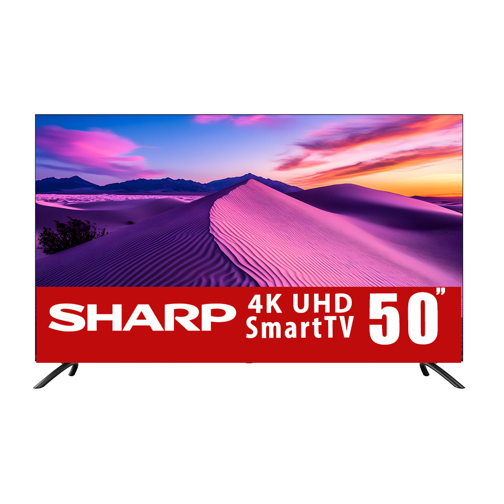 Tv Sharp Roku 50 Pulgadas 4k Ultra HD led Smart 4t-c50hl4320u