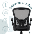 thumbnail image 4 of Silla de Escritorio Mundo In Vest Ejecutiva Ergonomica Mesh Negra, 4 of 8