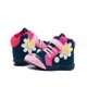 thumbnail image 2 of Tenis Bota Bubble Gummers Taiwan Para Niña Mezclilla/Fiusha fucsia 12, 2 of 7