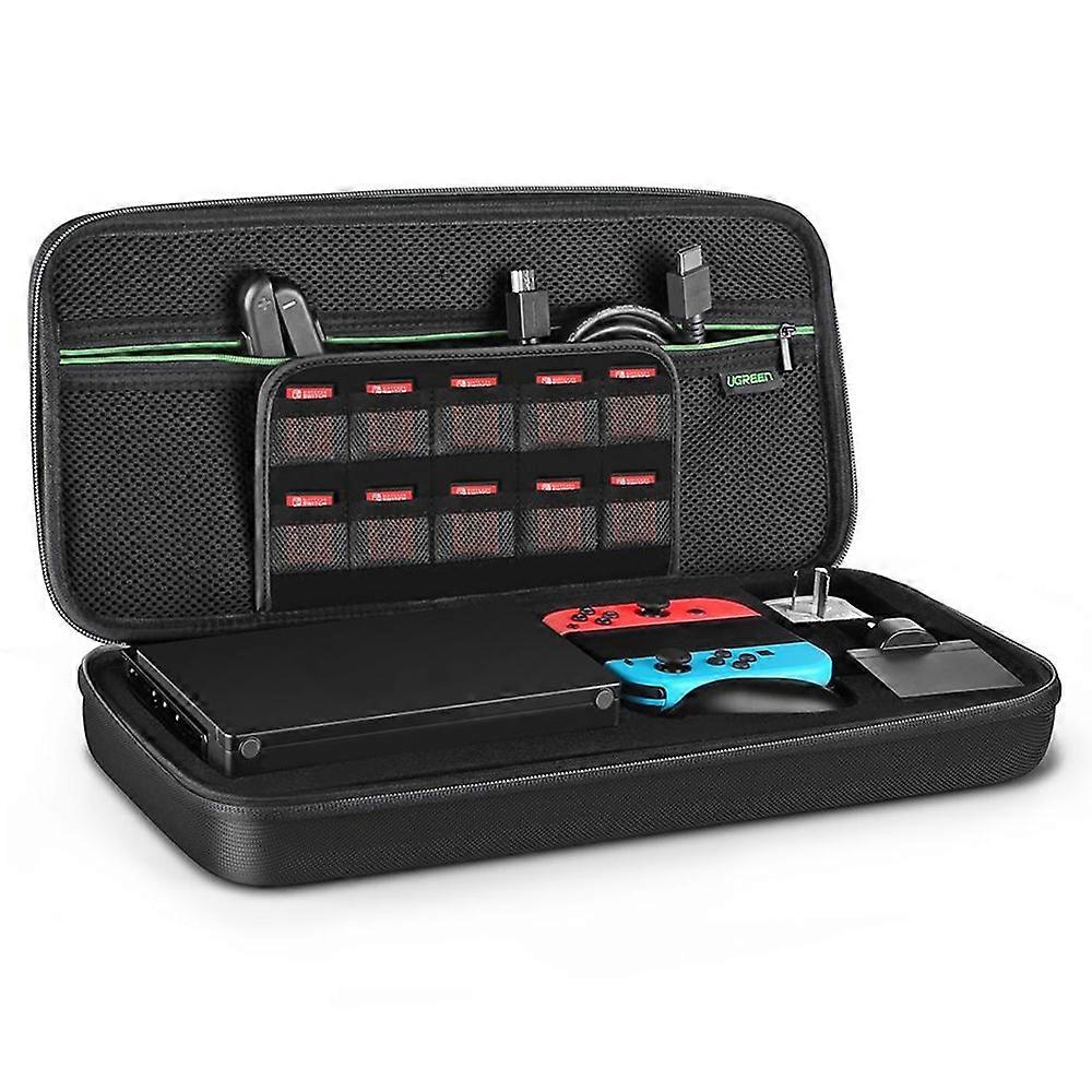 v6A UGREEN Storage Bag Portable Case for Nintendo Switch Game Console I1U Shockproof Box, Size L