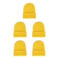 thumbnail image 3 of Sonducket Beanie Hat Gorros de punto Winter Skullcap Thermal Trendy Sleeve Headwear A prueba de viento Accesorios para el cabello Amarillo Type2 NO2, 3 of 6