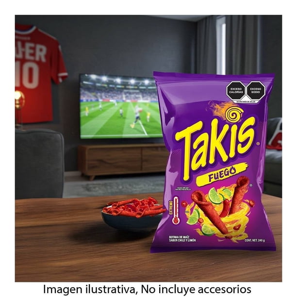 Imagen 4 de Botana Barcel Takis Fuego 240 g