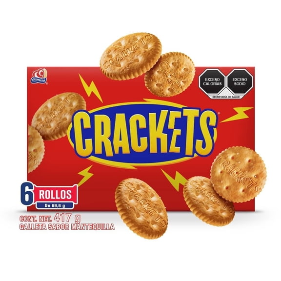 Galletas Crackets sabor mantequilla 417 g