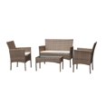 thumbnail image 1 of Set de Jardín de Rattan Mainstays 4 Piezas Beige, 1 of 2