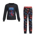 thumbnail image 1 of Pijama Set Spiderman para Niño, Negro Talla 10, 1 of 4