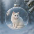 thumbnail image 3 of CaiYueKe Christmas Cat Ornaments Set Cute Kitty Tree Decorations Holiday Pet Pendant Collection Festive Animal Decor for Cat Lovers Home Party Supplies, 3 of 5