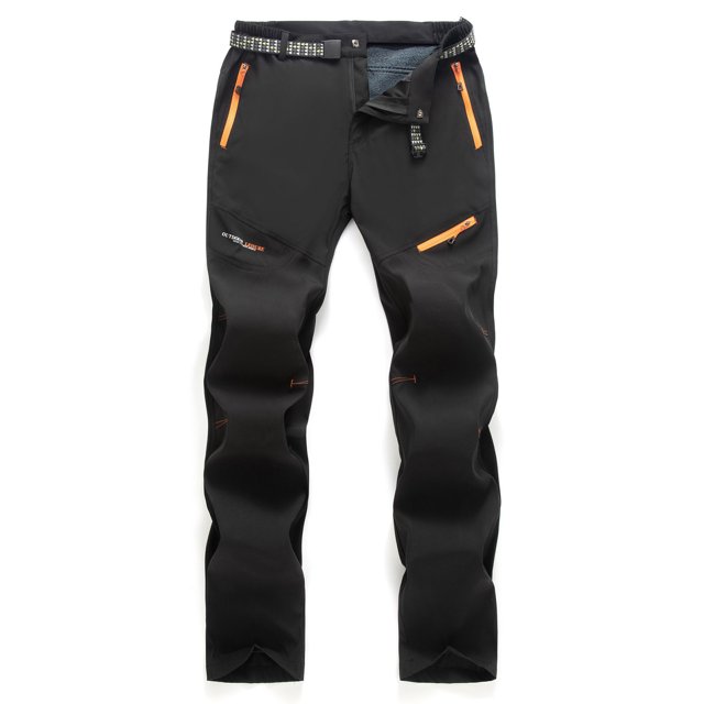 Ceisia Gift Men's Winter Casual Pants - Faddish Solid Patchwork Sports Zipper Pockets Trousers