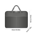 thumbnail image 3 of Bolsas para Negocios Bolsa Delgada para Computadora Portátil Maleta de Reunión de Negocios Bolsa de Almacenamiento de Tabletas de Moda Estudiantil Bolsa para Computadora Portátil, 3 of 8