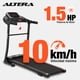thumbnail image 2 of Caminadora Eléctrica Altera  X80ALT C/ Potencia De 1.5 HP Plegable Color Negro, 2 of 10