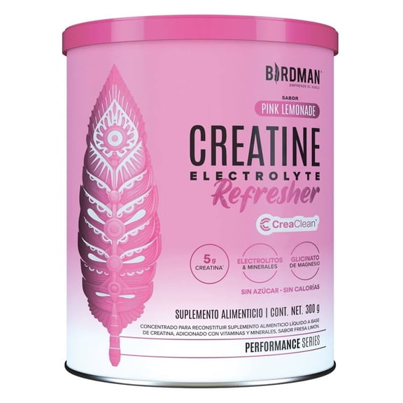 Suplemento Alimenticio Birdman Creatine Refresher Pink Lemonade 300gr