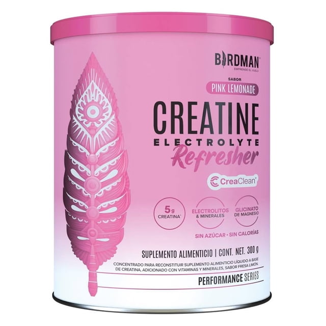 Suplemento Alimenticio Birdman Creatine Refresher Pink Lemonade 300gr
