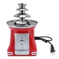 thumbnail image 2 of Fuente De Chocolate De 3 Niveles, Máquina De Fondue De Fuente Eléctrica De Acero Inoxidable, Versátil Máquina De Fusión Eléctrica Para Fiestas, Cumpleaños, Bodas, Queso, 2 of 7