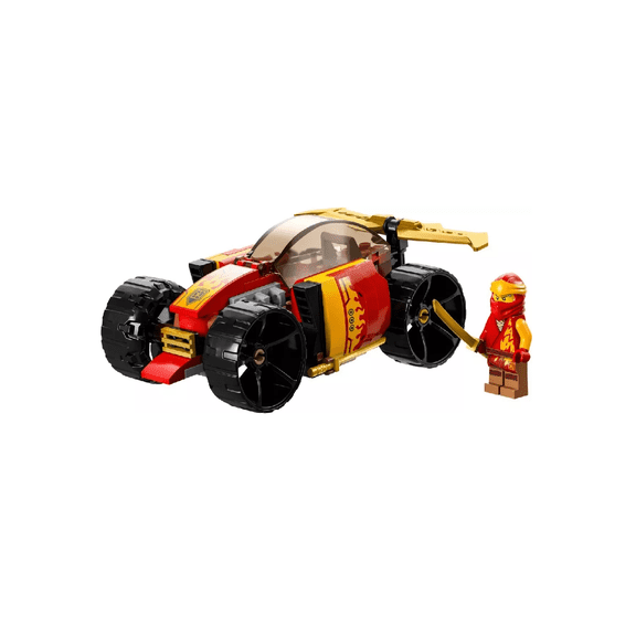 Kit Ninjago Coche De Carreras Ninja Evo De Kai 3+ rojo