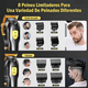 thumbnail image 5 of Rasuradora De Barba 2en1 Afeitadornalámbrica Recargable Belug, Color Negro, 5 of 5